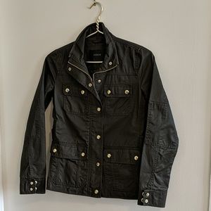J. Crew Resin-Coated Downtown Field Jacket